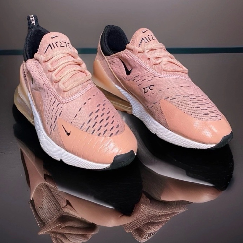 🪸US 6.5- Nike Air Max 270 “Coral Stardust" Women's Mesh Sneakers AH6789-600 - Picture 2 of 16